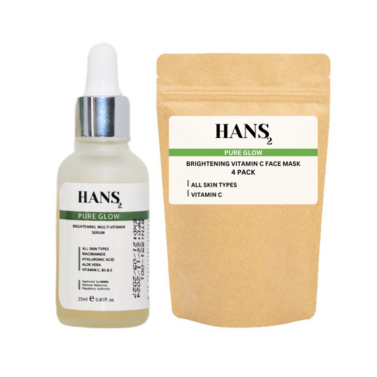 Multi Vitamin Serum 25ml & Face Mask Bundle